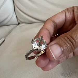 925 Silver Ring Size 8.25 - Picture 1 of 7