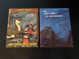 Phoenix Games Lost Abbey of Calthonwey + Dungeons Dragons Rainy Day 1103 - Picture 1 of 5