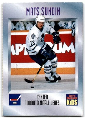 1997-98 Sports Illustrated for Kids Mats Sundin Toronto Maple Leafs #601 - Image 1 of 2