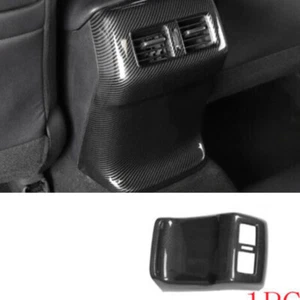 Fit For Honda Accord 2013-2017 Carbon Fiber ABS Rear Air Outlet Vent Cover Trim - Picture 1 of 10