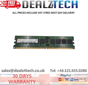 DELL 1GB Memory Ram 1X1GB PC2-3200R 1RX4 ECC DIMM, X1562 - Picture 1 of 2