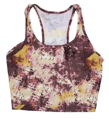 CALVIN KLEIN Women's Racerback Moisture Wicking Cropped Tank Top sz XS X-Small - Image 1 of 4