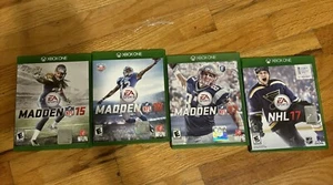 Madden NHL Xbox One Lot - Picture 1 of 7