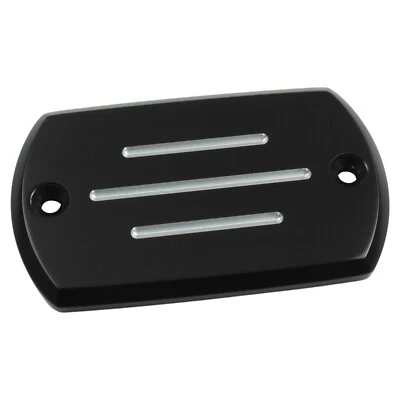 Yamaha XVS 950 Midnight Star → Bremszylinder-Deckel - Fluted - schwarz - Bild 1 von 2