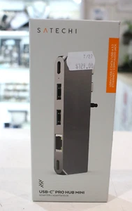 Satechi USB-C Pro Hub Mini Adapter - Space Grey (Damaged Box) - Picture 1 of 3