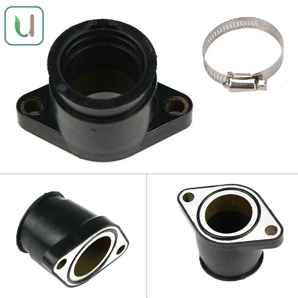 Colector de admisión de carburador para Yamaha Grizzly 400 450 Kodiak 400 450 Wolverine Foto 1 de 4