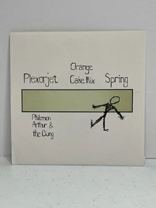 Plexorjet Orange Cake Mix Spring - Untitled 7" Mint- BED05 Vinyl 45 White RARE - Picture 1 of 8