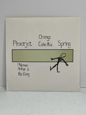 Plexorjet Orange Cake Mix Spring - Untitled 7" Mint- BED05 Vinyl 45 White RARE - Image 1 of 4