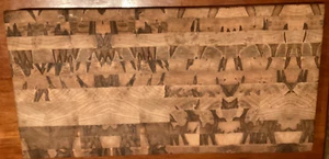 AMBROSIA MAPLE SOLID End Grain Cutting Board 2.25 x 11.50 X 22.50 In Made BY ME - Picture 1 of 4
