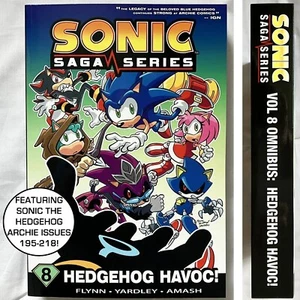 Sonic Saga Series 8 Archie Comics Omnibus Issues #195-218 Hedgehog Havoc LIMITED - Picture 1 of 8