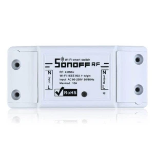 Sonoff RFR2 Smart Switch Wifi con ricevitore RF 433 compatibile Alexa e Google - Picture 1 of 2
