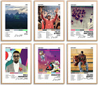 Apeasran Kanye West Poster Graduation Poster College Dropout Ye Music Album