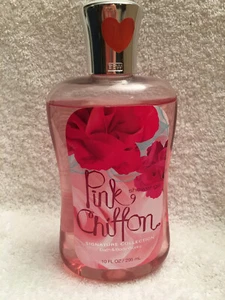 Bath & Body Works rosa Chiffon Duschgel 10 Unzen SELTEN eingestellt Rarität - Bild 1 von 2