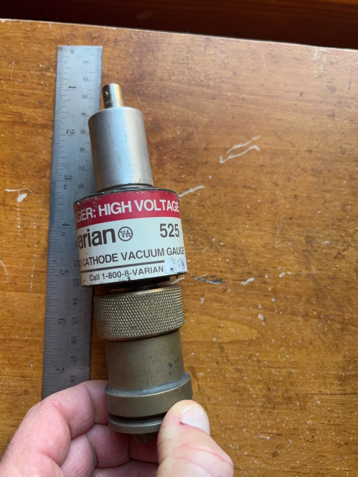 Varian Cold Cathode Vacuum Gauge 525 USA - Image 1 of 4