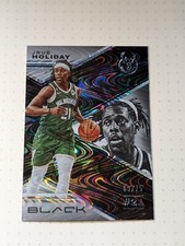 2022-23 Panini Black Jrue Holiday Silver Wave /75 #21 Bucks