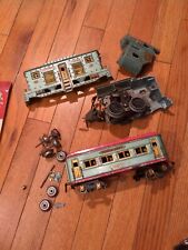 O Gauge Dorian No 54 Locomotive And Boston Passenger Car Parts