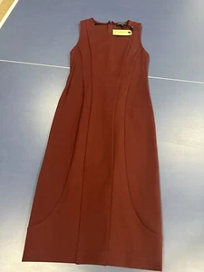LRAG + KNOCHEN TARYN ÄRMELLOSES KLEID CHIANTI FARBE DAMEN GRÖSSE 2 NEU MIT ETIKETT BESTPREIS!! - Bild 1 von 10