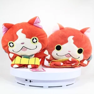 Set of 2 Jibanyan Hand puppet Banpresto 2015 Yo-kai Watch Plush Dolls - Picture 1 of 7