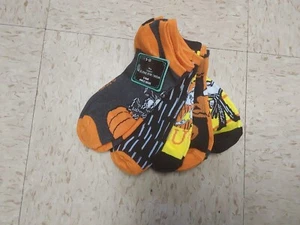 Nuevo con etiquetas Pesadilla antes de Navidad 6 pares de calcetines al tobillo de Halloween talla 5-10 - Imagen 1 de 1