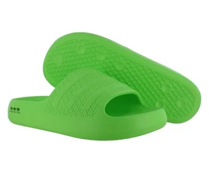Adidas Adilette Ayoon Womens Shoes Size 9, Color: Green/Solar Green - Picture 1 of 4