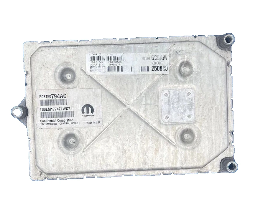 Dodge Ram Promaster 1500 2014 módulo de control del motor de 3,6 L ECM ECU OEM 05150794AC Foto 1 de 3