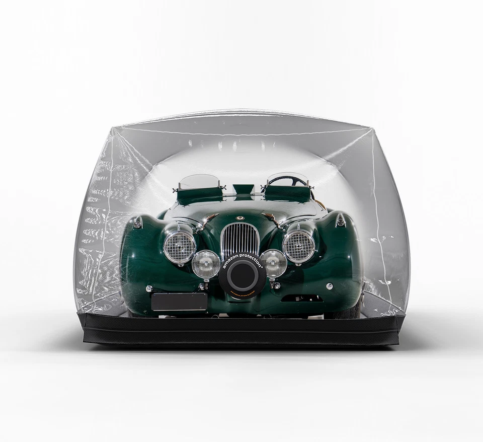 Amazon Protection Capsule Car Bubble Cover Jaguar XK 120 | Storage Sports Cars - Image 1 of 4
