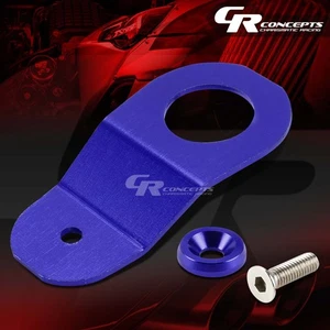BLUE CNC BILLET ALUMINUM RADIATOR BRACKET+BUMPER MOUNTING WASHER FOR EK DC S2K - Bild 1 von 5