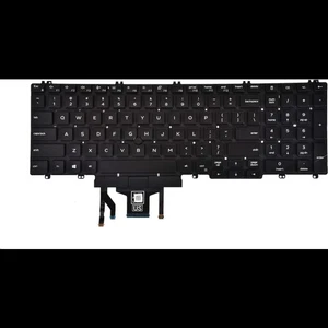 Klawiatura do Dell Latitude 5500 5501 5510 5511 Laptop Podświetlany wskaźnik Układ USA - Zdjęcie 1 z 4