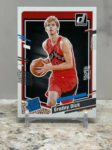 2023-24 Donruss Rated Rookie Gradey Dick RC #247 Toronto Raptors NBA Rookie Card - Bild 1 von 2