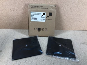 Sonance 45161 Square Adapter with Grille Pair Black - Picture 1 of 1