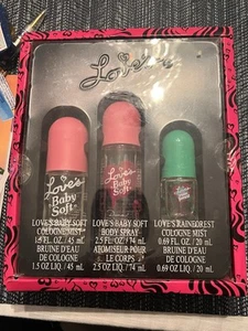 LOVE'S BABY SOFT Mist, Body Spray & “Rainforest”Cologne Mist By Dana Vintage - Picture 1 of 3