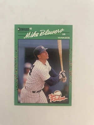 1990 Donruss The Rookies - Mike Blowers RC #26 New York Yankees - Image 1 of 2
