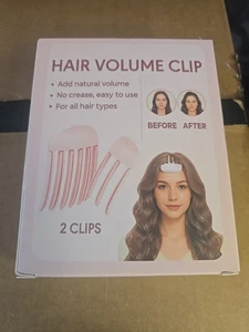 Clip de volumen de cabello esponjoso flequillo corona alto volumen peine mujeres clips de cabello voluminizador - Imagen 1 de 3