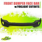 Front Bumper Face Bar For Silverado 1500 Ld Truck W/ Fog Light Holes 16-19 Black