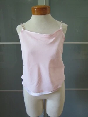 Joseph Ribkoff Trends Beaded Spaghetti Strap Camisole / Tank Top Size 10 - Image 1 of 4