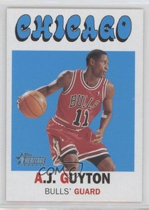 2000-01 Topps Heritage /1972 AJ Guyton #54 Rookie RC
