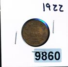 CANADA ONE CENT - 1922 - #9860
