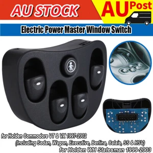 Electric Window Master Control Switch For Holden Commodore VT VX 1999-2003 AU - Picture 1 of 12