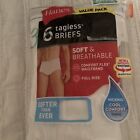 3 In Package Brand New Hanes Tagless Briefs Size 40-42 Comfort Waistband