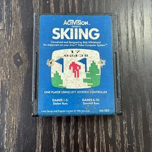 Skiing Atari 2600 Video Game Cartridge Activision - Picture 1 of 2