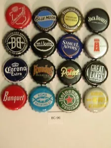 Tapas de botellas de cerveza artesanal y vintage 16 puntos diferentes Kirin Founders más BC-96 - Imagen 1 de 3