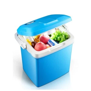 MINI REFRIGERADOR ELÉCTRICO OCIO DIRECTO 26L 32L FRÍO/CALOR 12V RED NEVERA - Imagen 1 de 8