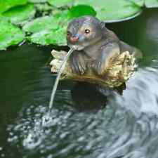 Ubbink Floating Spitter Garden Fountain Otter Outdoor Waterfall Decor vidaXL