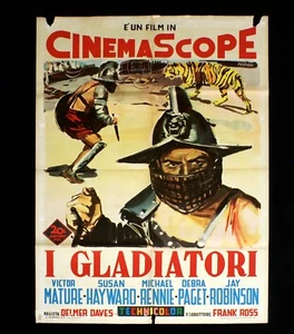 I GLADIATORI manifesto poster Mature Hayward Demetrius and the Gladiators C35 - Picture 1 of 1