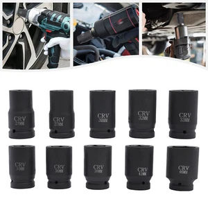1Zoll Schlagschrauber Nüsse Satz LKW 10PCS Kraftnüsse Nuss Set 24mm bis 46mm DHL - Bild 1 von 17