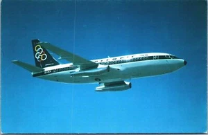 Boeing 737 200 Olympic Airways Aircraft Vintage Postcard 05.31 - Picture 1 of 2