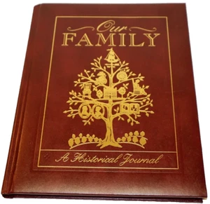 Unsere Familie Ein historisches Tagebuch Stammbaum Abstammung Erbstück Sammelalbum unbenutzt - Bild 1 von 11