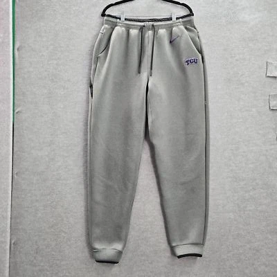 TCU Horned Frogs Men Activewear Pants LT Gray Nike Embroidery - Image 1 of 4