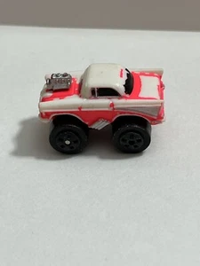 Vintage Micro Machines Galoob 1988 Red White Road Monster Truck - Picture 1 of 4