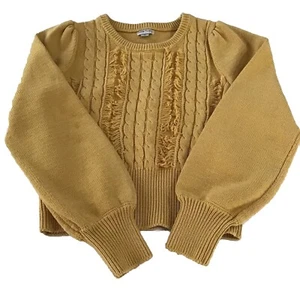 HABITUAL Kid Size 14 Sweater Yellow - Picture 1 of 9